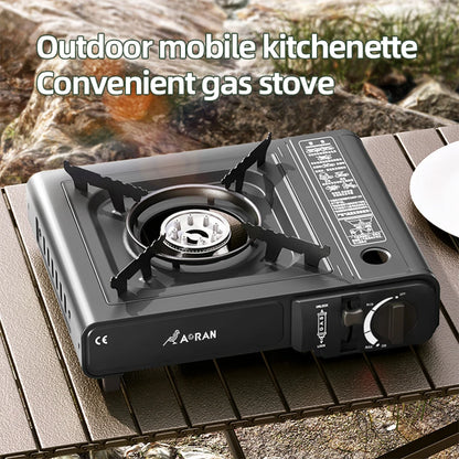 Card Stove, Household Outdoor Portable Card Stove, Gas Stove, Suitable For Camping, picnicking, Household Use