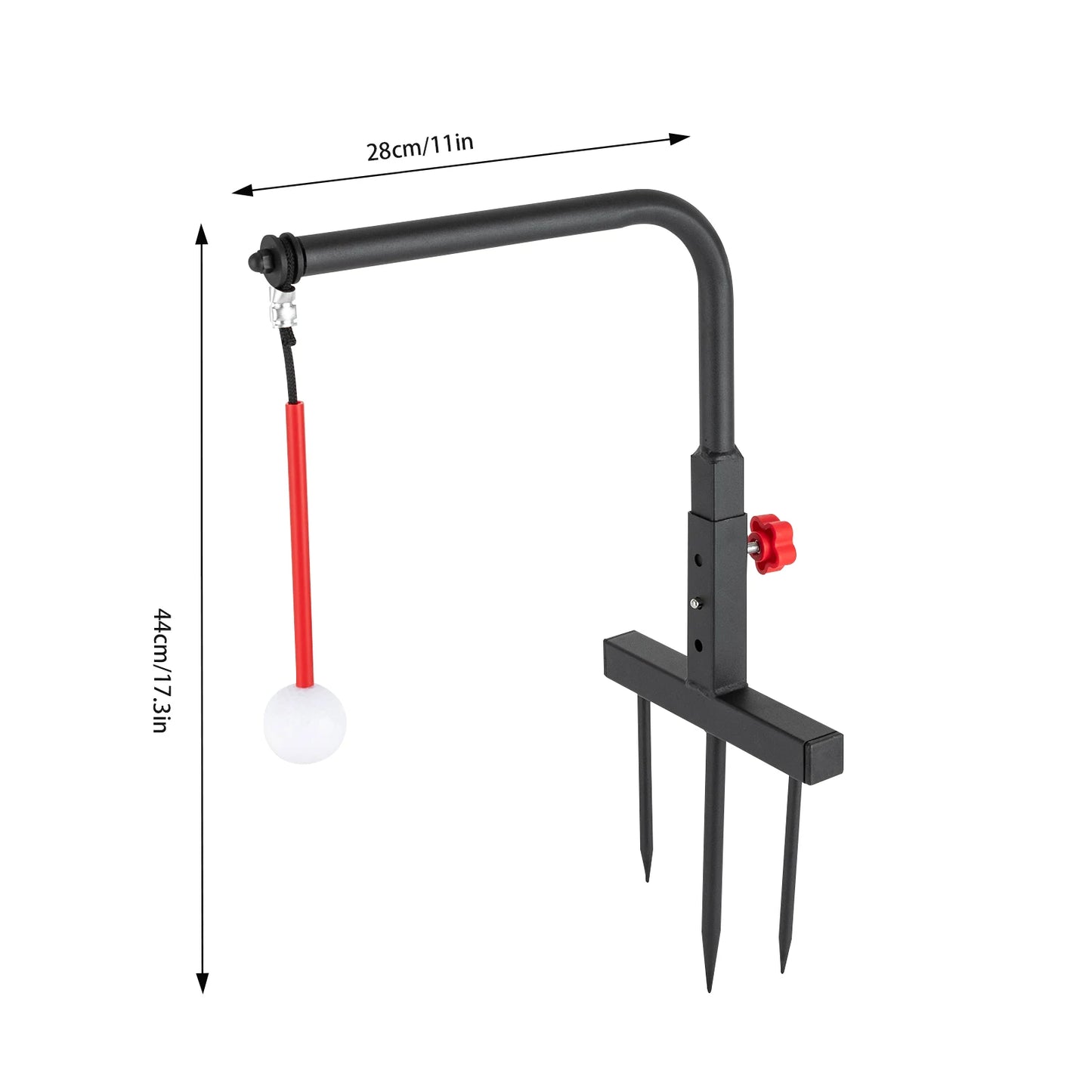 1 Portable Golf Swing Trainer - A Durable Golf Hitting Practice Tool Suitable For Indoor And Outdoor Training