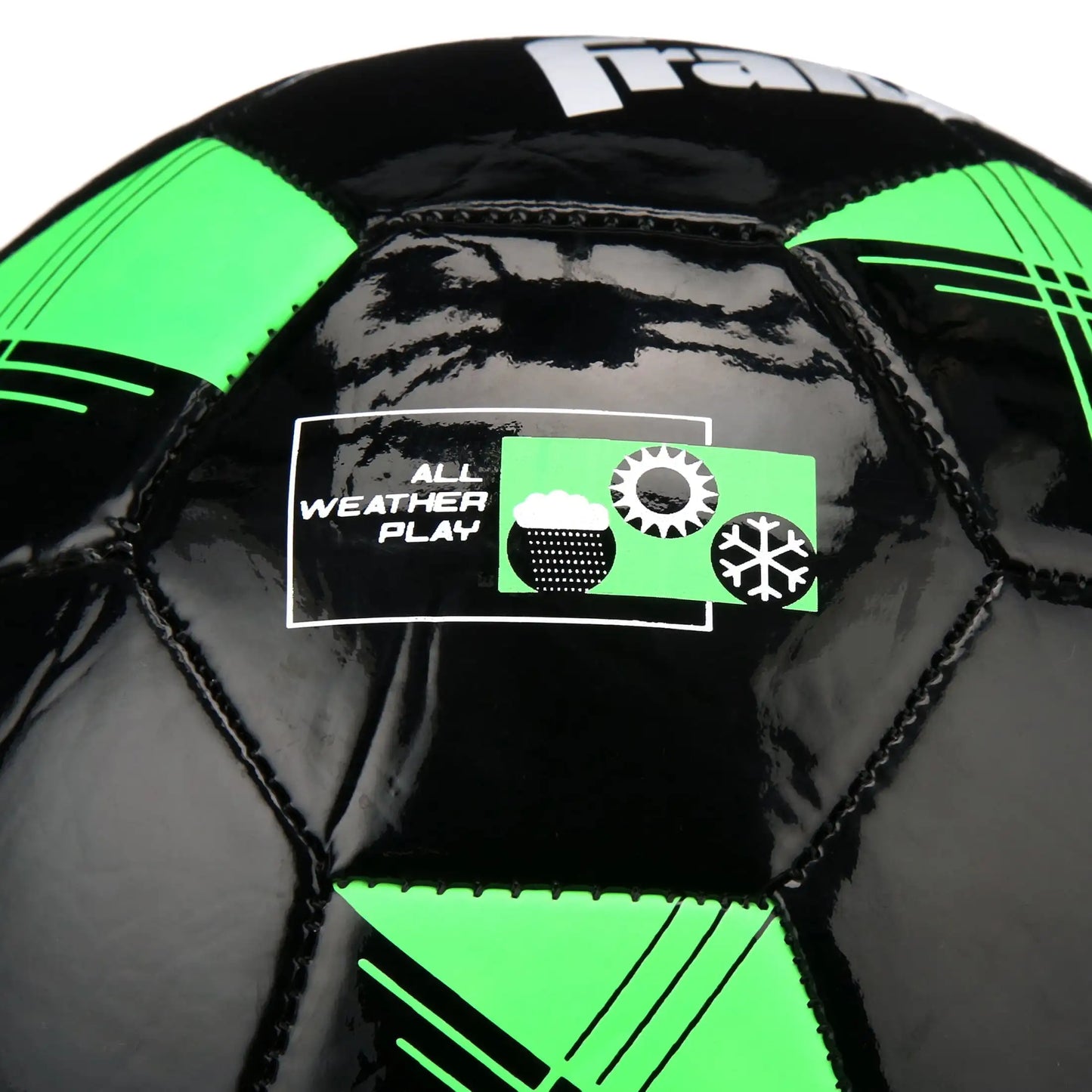 Youth Soccer Balls - F-100 Size 4 - 12 Pack - Black/Green