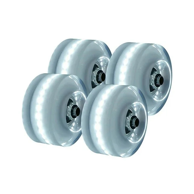 4 PCS Universal Light Up Skate Wheels