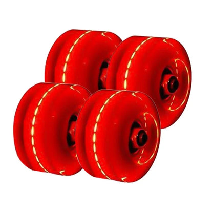 4 PCS Universal Light Up Skate Wheels