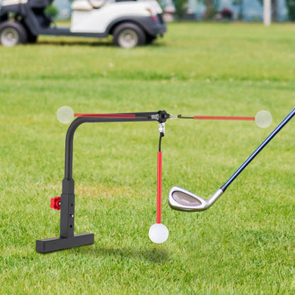 1 Portable Golf Swing Trainer - A Durable Golf Hitting Practice Tool Suitable For Indoor And Outdoor Training