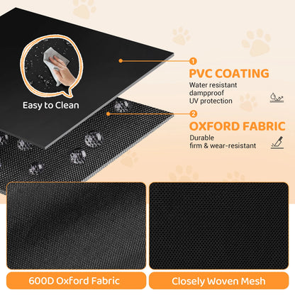 KingCamp Large Dog Tent, Foldable Pet Play Tent With Carrying Bag, Portable Cat Bunny Tent For Indoor/Outdoor Travel Camping Use