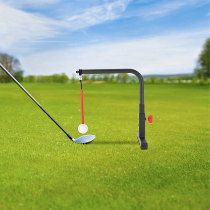 1 Portable Golf Swing Trainer - A Durable Golf Hitting Practice Tool Suitable For Indoor And Outdoor Training