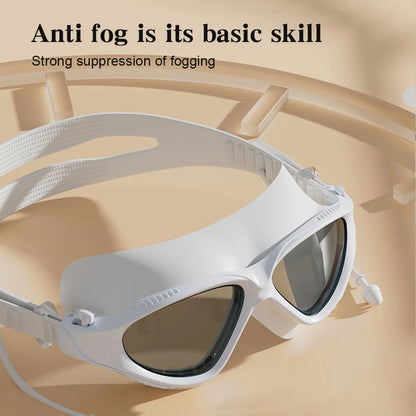 Anti Fog Silicon Racing Swimming Goggles